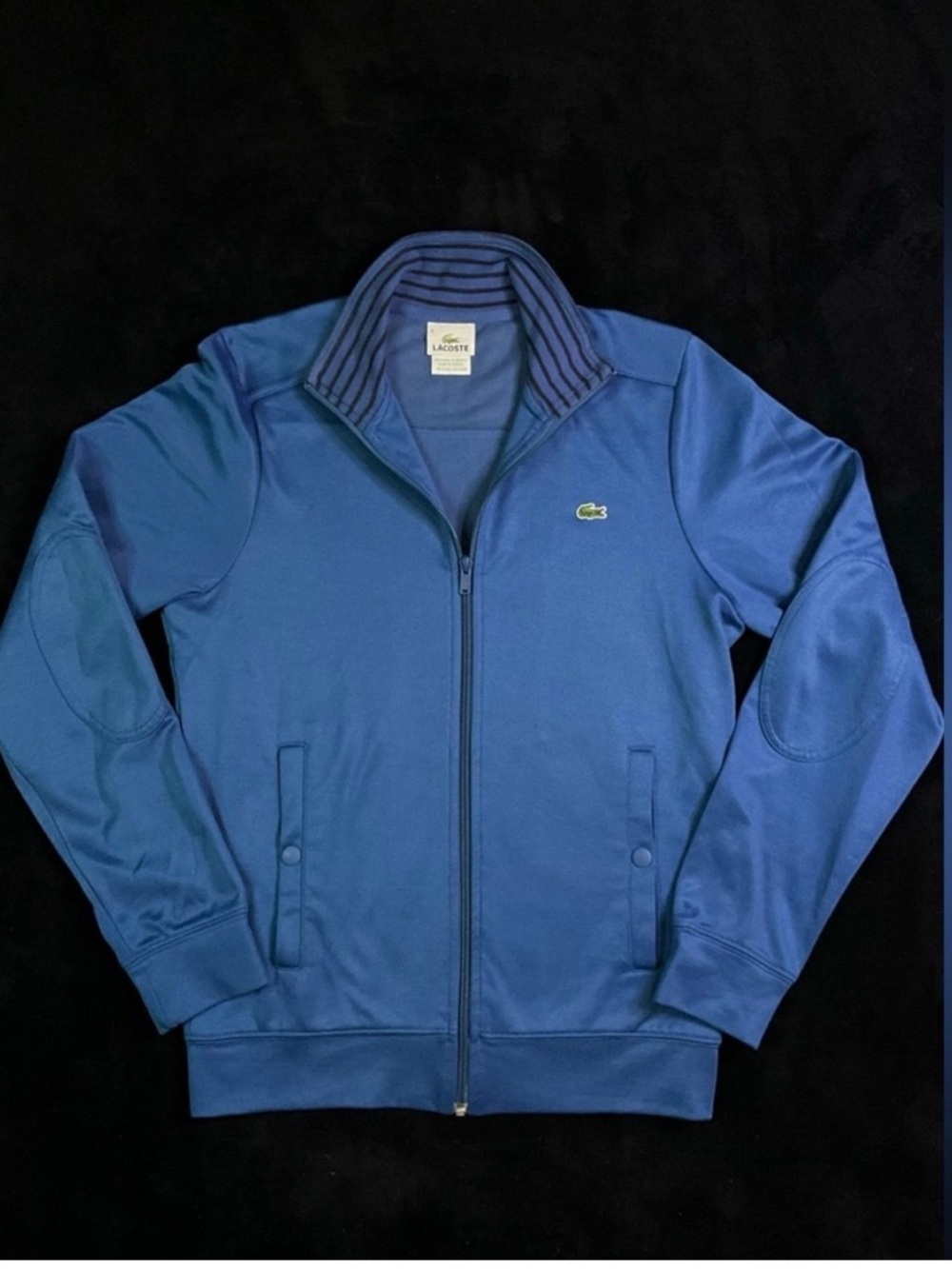 Lacoste Royal Blue Zip-Up Track Jacket